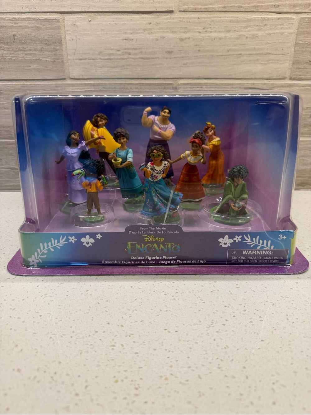 Disney Encanto Figurine Playset - Blue, Purple, Green, Red